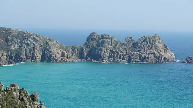 Porthcurno beach